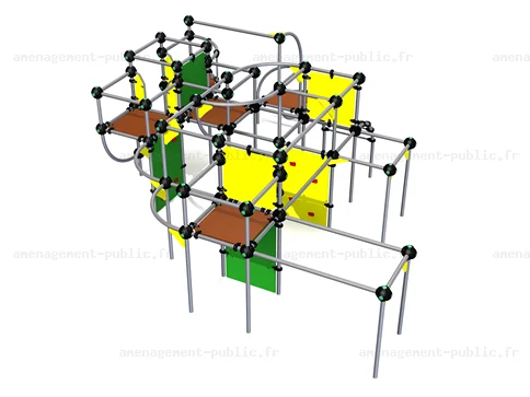Structure de jeux en plein air Parkour XL